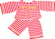 Living puppets poppenkleding pyjama voor handpop van 65cm