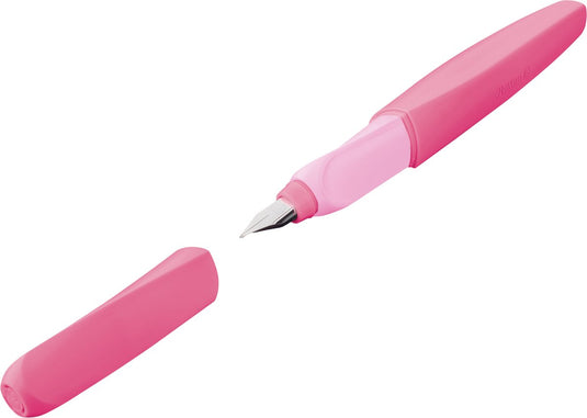 Pelikan vulpen twist - berry roze - incl. 2 extra patronen