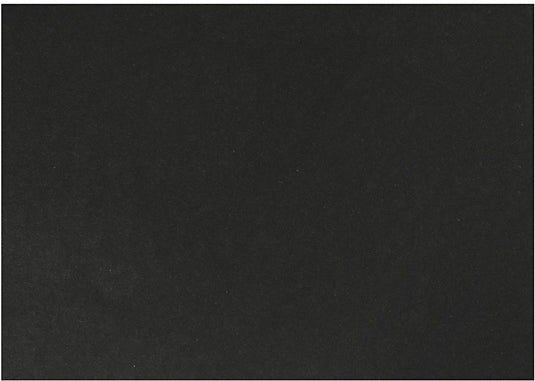 Creativ company kraft karton - zwart kraft tekenpapier en knutselkarton - zwart gerecycled hobbypapier - hobbykarton kraft - zwart papier knutselen en tekenen - a3 - 100 grams - 500 vellen