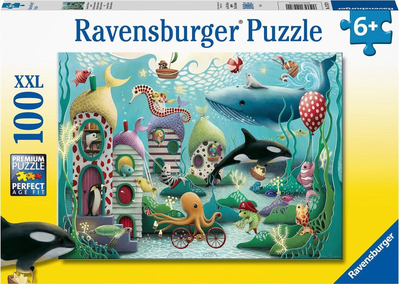 Load image into Gallery viewer, Ravensburger puzzel magische onderwaterwereld - legpuzzel - 100 stukjes
