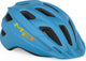 Met crackerjack fietshelm jongens meisjes – fietshelm kinderen – maat unisize (52-57cm) – cyan matt