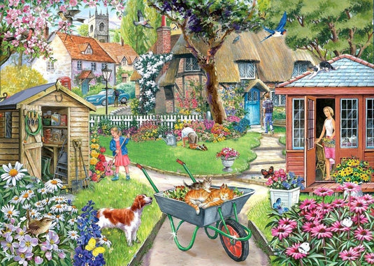 House of puzzles legpuzzel bloomin lovely 500 xl stukjes bloemen.