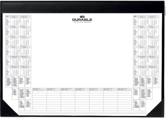 Durable schrijfonderlegger met kalender