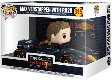 Funko pop rides: oracle red bull racing - max verstappen with rb20 pop #315