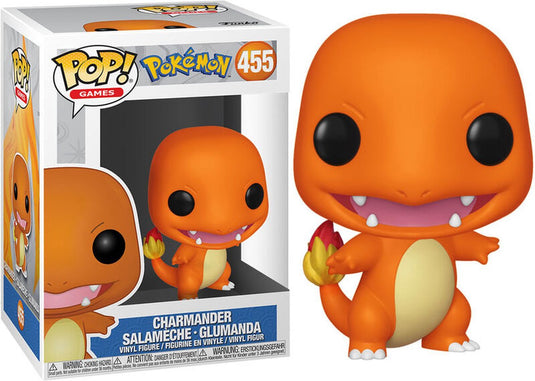 Funko pop games: pokémon - charmander - pop #455