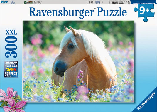 Ravensburger puzzel paard tussen de bloemen - legpuzzel - 300 stukjes