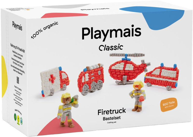 Load image into Gallery viewer, Playmais classic brandweer - 800 stukjes
