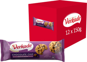 Verkade - koek - chocolate chip melk puur chocolade - 12 x 150 gram