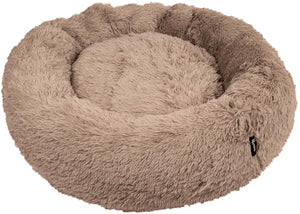 District 70 fuzz donut hondenmand - mocca - extra large ø 100 cm