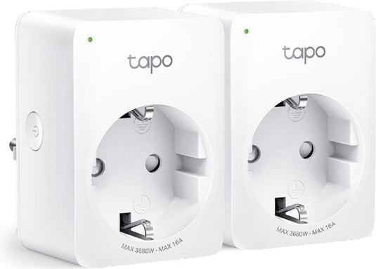 Tp-link tapo p110 - slimme stekker - smart plug - 2 stuks - wifi stopcontact - energiebewaking