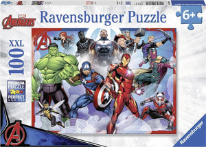 Ravensburger puzzel the avengers - legpuzzel - 100 stukjes