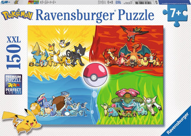 Ravensburger verschillende pokemons puzzel - legpuzzel - 150 stukjes