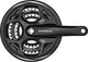 Shimano crankstel altus m311 7 8s 48-38-28t 175 mm zwart