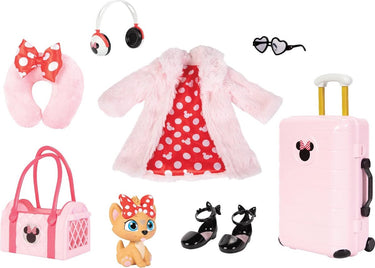 Jakks disney ily, disney ily ooit geïnspireerd door minnie mouse deluxe mode- en accessoirepakket