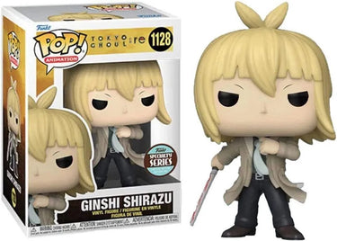 Funko pop! anime: tokyo ghoul - ginshi shirazu #1128 speciality series