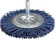 Wolfcraft - nylondraad schijfborstel voor boormachine - soft ø 75 mm - nylon borstel - 2726000