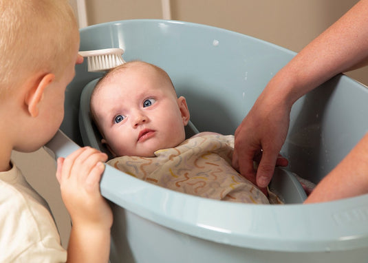 Luma digitale badthermometer ice blue