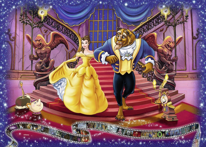 Load image into Gallery viewer, Ravensburger puzzel disney belle en het beest - 1000 stukjes legpuzzel.
