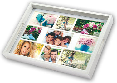 Zep foto dienblad white w006 voor 9 foto's