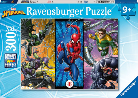 Ravensburger puzzel marvel spiderman - legpuzzel - 300 xxl stukjes