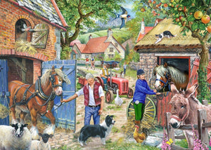 House of puzzles legpuzzel appletree lane 1000 stukjes landschap.