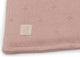 Jollein - deken wieg 75x100cm - wiegdeken, wiegdekentje, dekentje baby - cosy knit wild rose velvet