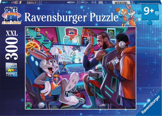 Ravensburger puzzel space jam gamestation - legpuzzel - 300 stukjes