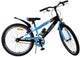 Volare sportivo kinderfiets - jongens - 24 inch - blauw zwart - twee handremmen