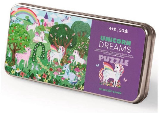 Crocodile creek puzzel unicorn dreams - 50 stukjes
