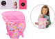 Johntoy baby rose buikdraagzak voor poppen
