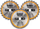 Dewalt accessoires cirkelzaagblad 3 pack 250x30mm : 2x dt1956-qz + 1x dt1957-qz - dt1963-qz