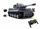 Sluban powerbricks rc voertuig tiger tank bouwset wwii constructie modelbouw speelgoed bouwpakket vanaf 8 jaar - m38-b0851 - 814 bouwstenen