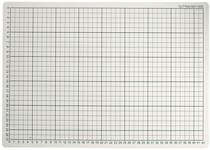 Creativ company snijmat rubber met rasterlijnen, 30x45cm