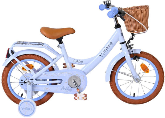 Volare ashley kinderfiets - meisjes - 14 inch - pastel blauw