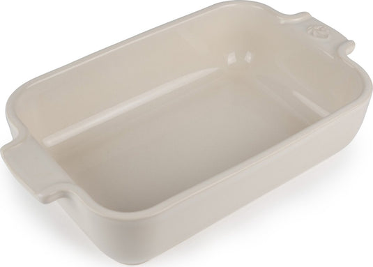 Peugeot appolia ovenschaal 22 cm - ecru - rechthoek