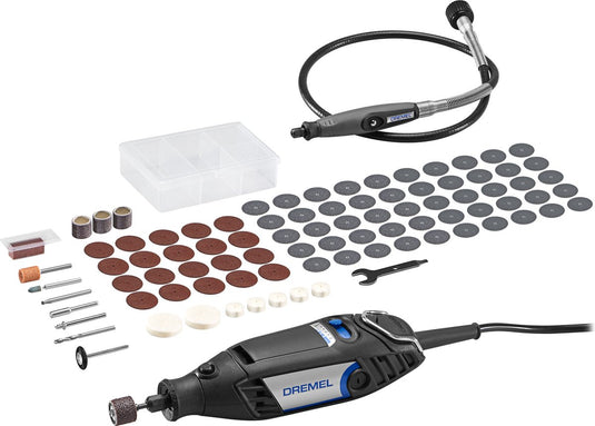 Dremel 3200-1 90 | 90 accessoires | flexibele as | in doos - f0133200ja