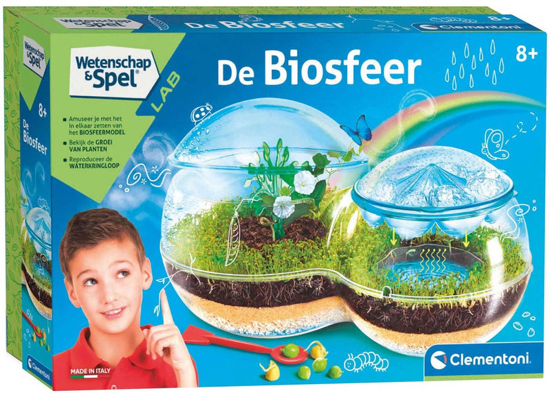 Load image into Gallery viewer, Clementoni wetenschap spel - de biosfeer - experimenteerdoos - wetenschapslab - vanaf 8 jaar
