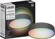 Calex slimme plafondlamp - smart plafonnière 30cm - rgb en warm wit - zwart