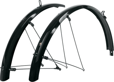 Sks bluemels basic 53 mm spatbord zilver 26´´