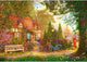 Trefl tea time serie - premium plus legpuzzel - 1000 stukken - domek pod strzechą - 68.3x48 cm