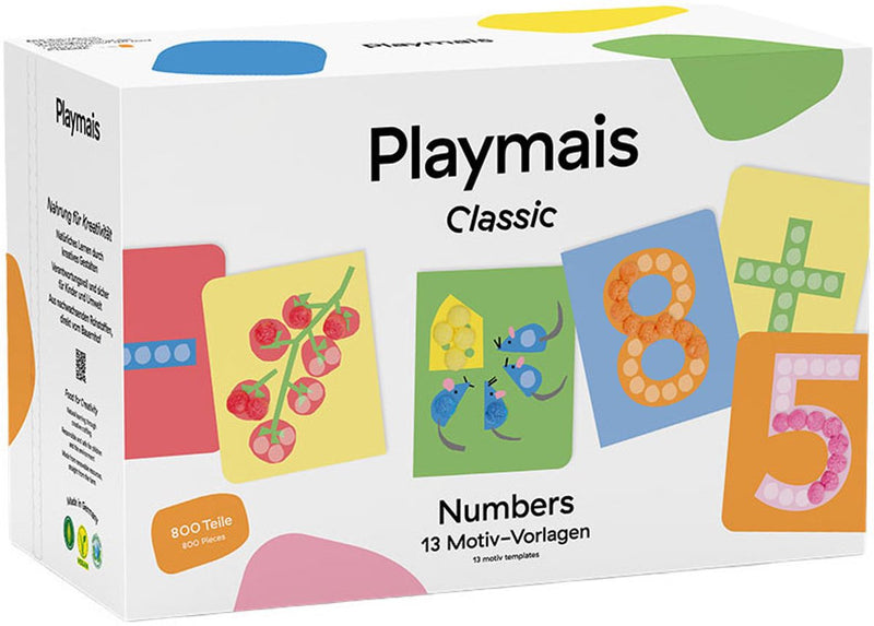 Load image into Gallery viewer, Playmais classic numbers - 800 stukjes
