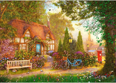 Trefl tea time serie - premium plus legpuzzel - 1000 stukken - domek pod strzechą - 68.3x48 cm