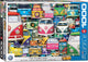 Eurographics volkswagen - vw funky jam - 1000 stukjes 68×48cm (b×h) - legpuzzel