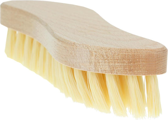 Sorbo houten schrobborstel met tampico vezels - borstel voor huis en tuin - handborstel 19,4 cm