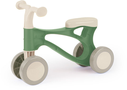 Lena loopfiets eco pastelgroen - duurzaam speelgoed voor kinderen.