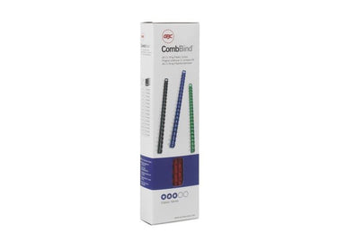 Gbc combbind bindruggen wit - a4 - 6 mm - 100 stuks