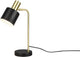 Reality adam - tafellamp - zwart-goud - excl. 1x e14 4 w