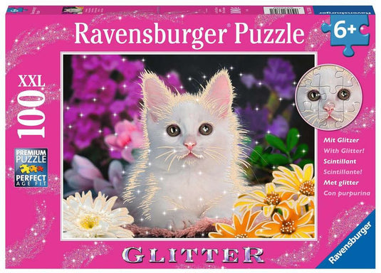 Ravensburger puzzel schitterend katje - legpuzzel - 100 xxl stukjes