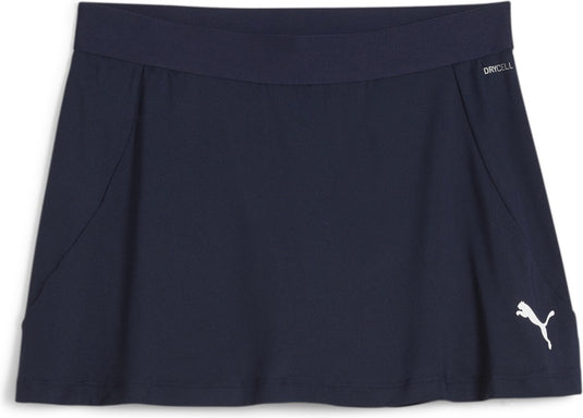 Puma teamgoal skirt dames sportrok - navy- white