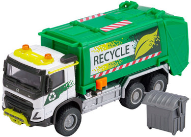 Majorette volvo fmx truck garbage collector 0 6